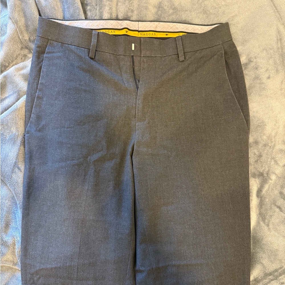 Haggar Gray Dress Pants Men’s